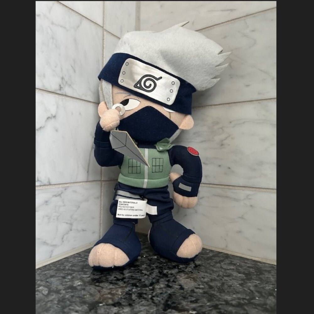 Kakashi with Kunai (Naruto Shippuden) 11” Plush 2002